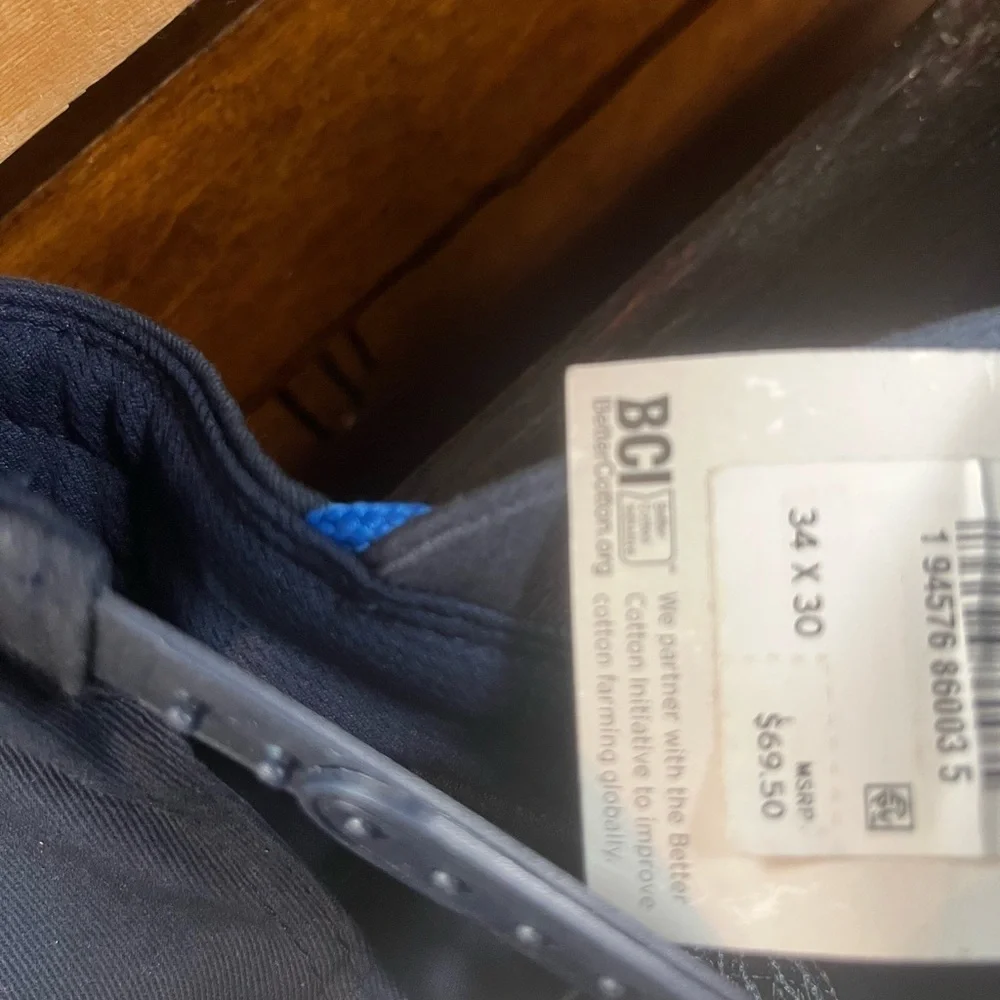 Sz Various Levi's Men's Dark blue warm denim Slim Jeans 511